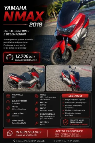 Yamaha Nmax ABS 160 2018
