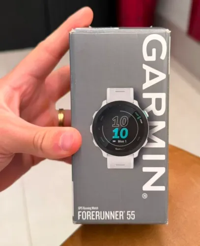 Garmin Forerunner 55, Branco - novo