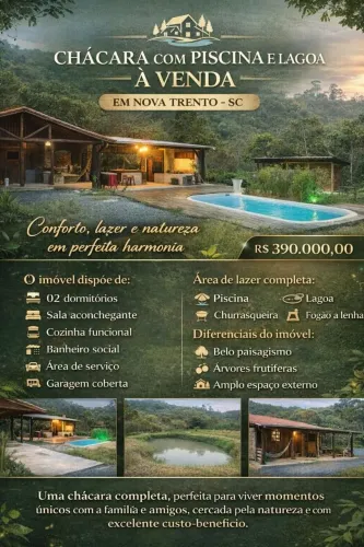 Vende-se chácara completa 