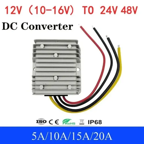 Conversor dc step-up 12V/48V 240W