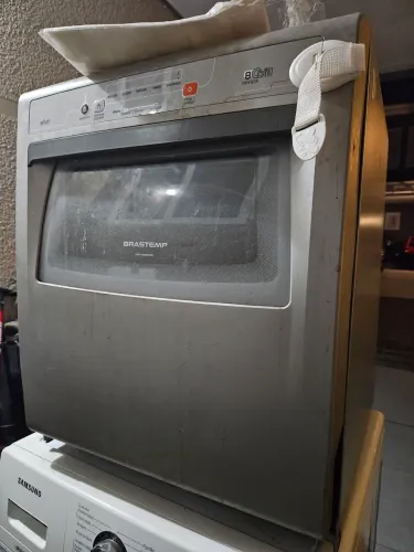 Máquina de Lavar Louça Brastemp 8 Serviços - Precisa Limpeza Overflow