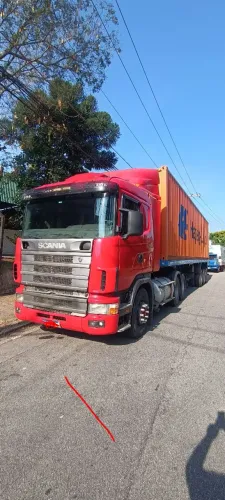 Scania 114 98 6x2 motor novo 