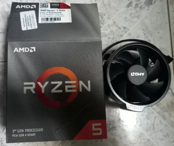 Processador Gamer Amd Ryzen 5 3600 6 Núcleos 4,2 Ghz (Usado)