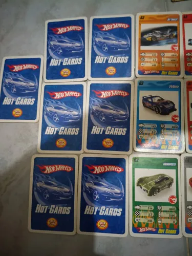 CARDS HOT WHEELS TOP CAU