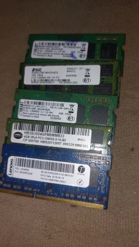 Lote de memória Ddr3  4gb Preço bom