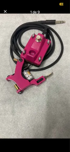 Kit tatuador máquina e acessórios novos