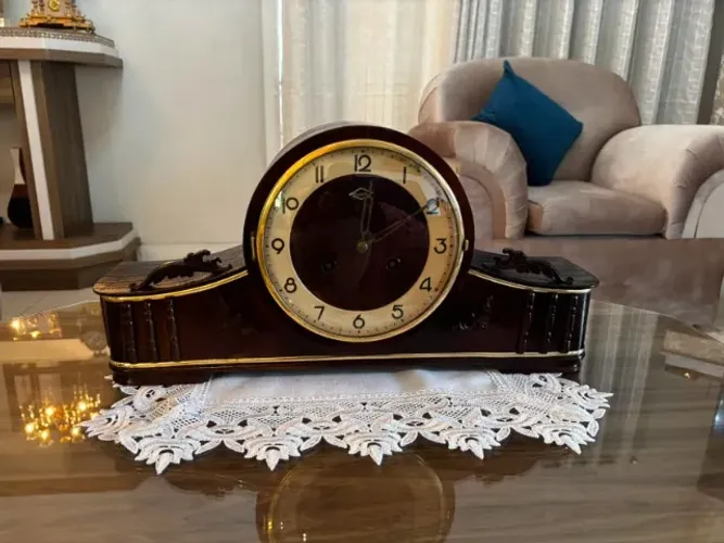 Relógio de mesa francês MASCOTTE com vídeo revisado e funcionando