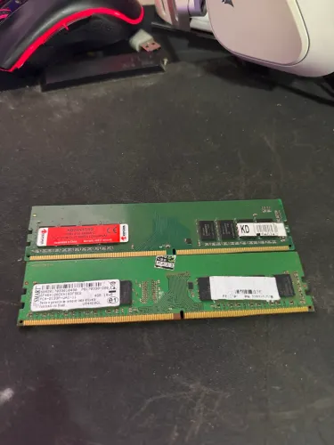 Memória Ram DDR4 8GB 2X4 SEM CAPA!
