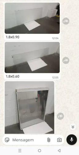 VENDO CONJUNTO COMPLETO DE VIDRO TEMPERADO