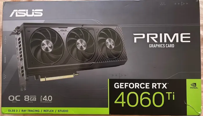 Nvidia RTX 4060 Ti Asus Prime OC 8gb GDDR6