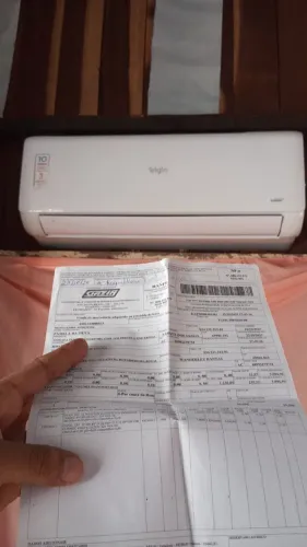 Ar condicionado novo