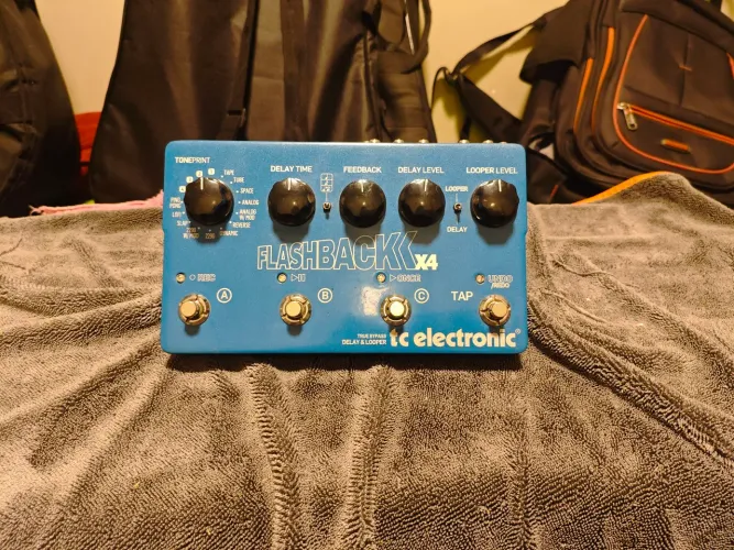 Pedal Flashback X4 Delay Tc Eletronic 