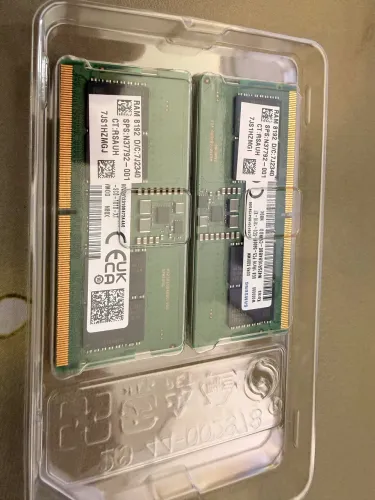 Memória RAM SODIMM 2x 8gb