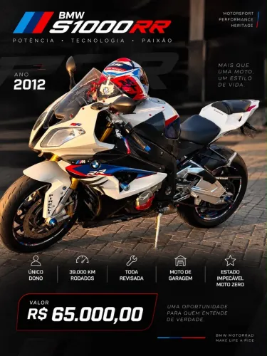 BMW S1000RR 2012 - Único Dono