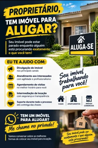 Ajudo na locação do seu imóvel