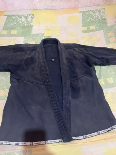 kimono de jiu jitsu preto