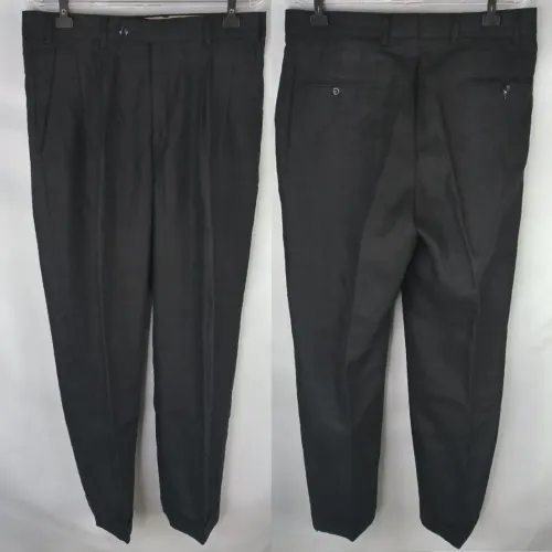 Calça masculina puro linho grife Valentino 42