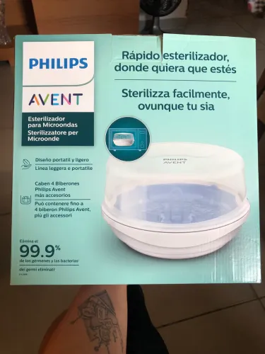 Esterilizador Philips Avent Micro-ondas (Novo)
