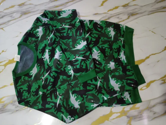 Blusa de frio Tam 10 nova de 100% algodão