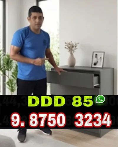 Montador de móveis para montagem e desmontagem de guarda-roupas, armários, closet e cômoda