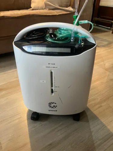 Concentrador de oxigênio 5litros com nebulização