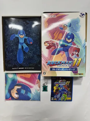 Box edição de colecionador mega man 11 PS4