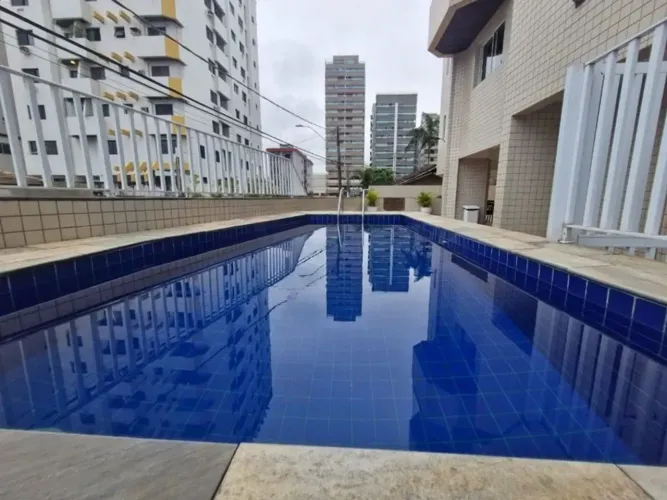 Apartamento com Vista para o Mar na Guilhermina - Praia Grande - SP