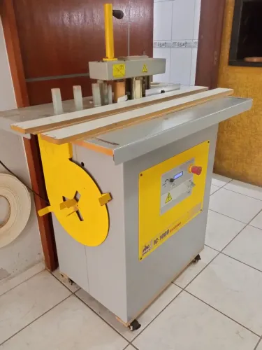 COLADEIRA DE BORDA MAQUINA MDF MARCENARIA MUITO BEM CONSERVADA FUNCIONANDO 100%