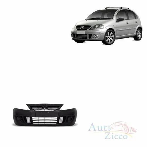 Parachoque Dianteiro Citroen C3 2009 à 2012 sem Milha