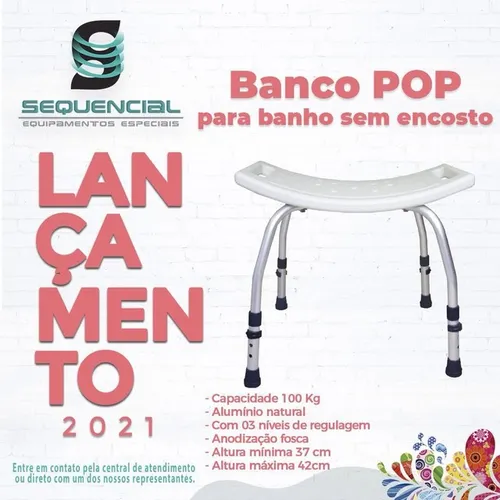 Banco para banho