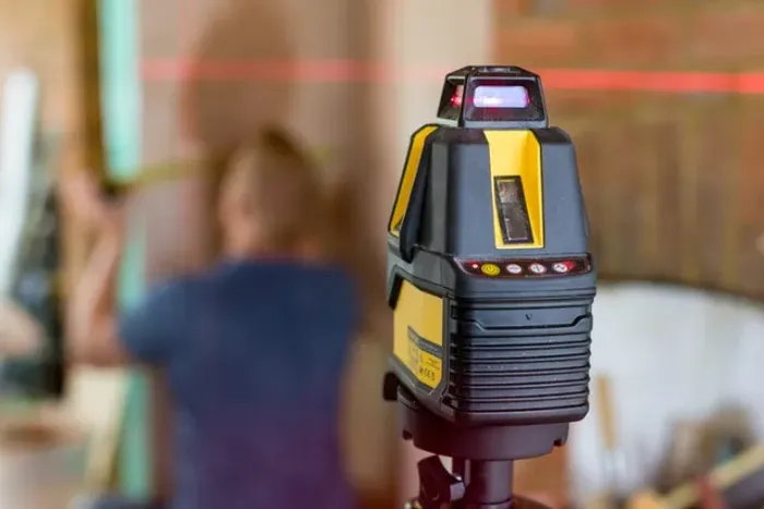 Nível a Laser 10 Metros Multilinhas Vermelha 360° Graus Stanley STHT77521-LA