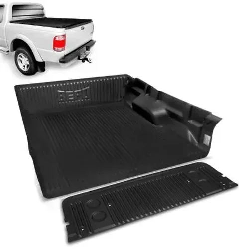 Protetor de Caçamba Ford Ranger 1998 à 2012 - Cabine Simples - Com Aba