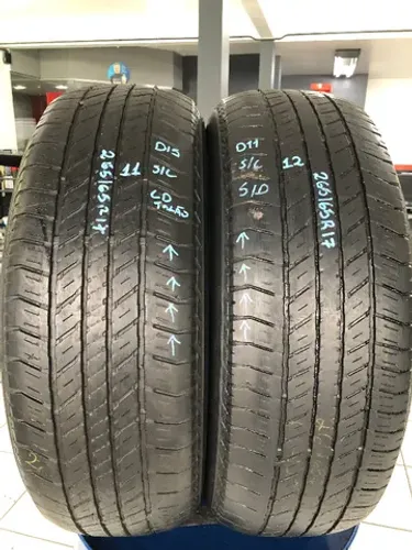 Kit 02 Pneus 265/65r17 Bridgestone Dueler H/t 684ii *usados* 11/12