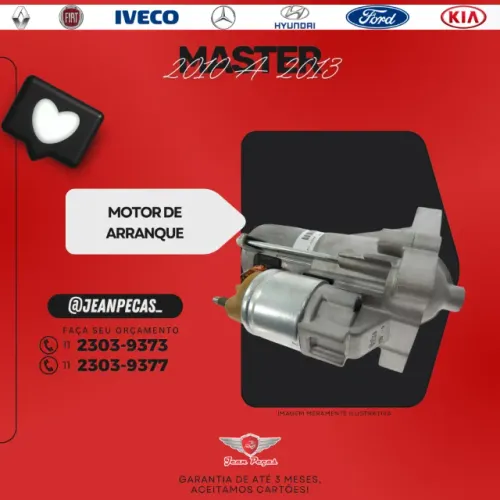motor arranque - master