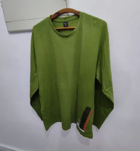 Camiseta masculina manga longa