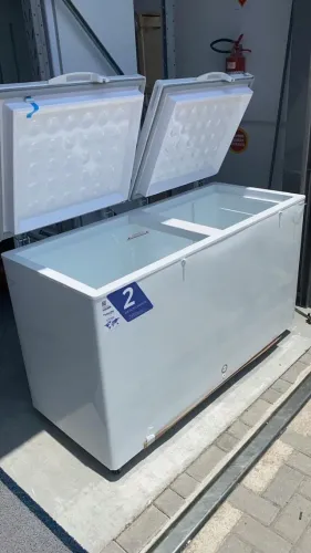 Freezer horizontal 503 litros 2 tampas cegas com garantia