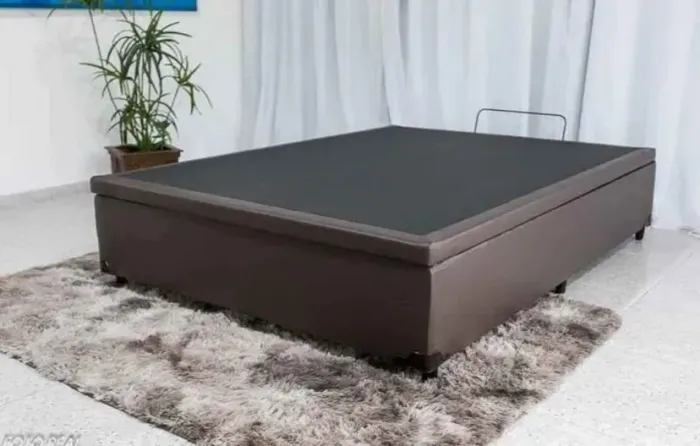 Base com baú casal promoção black Friday - FRETE GRÁTIS