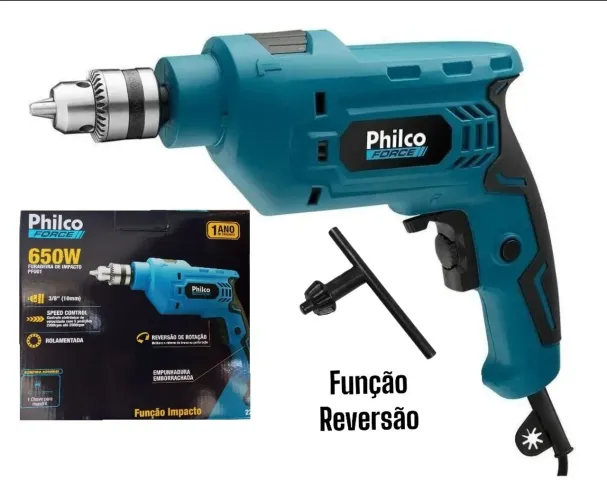 Furadeira de impacto 650w-220V Philco Force (nova)