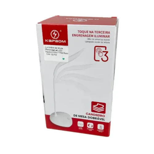 Luminária de Mesa para Leitura