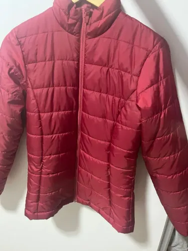 Jaqueta Acolchoada Quechua Decathlon Tamanho P - Rosa - Usada em Ótimo Estado