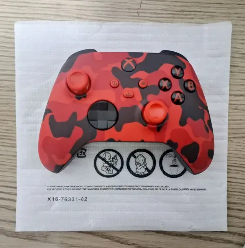 Promoção Controle Xbox Series S/X Daystrike Camo Novo( ACEITO CREDISHOP)
