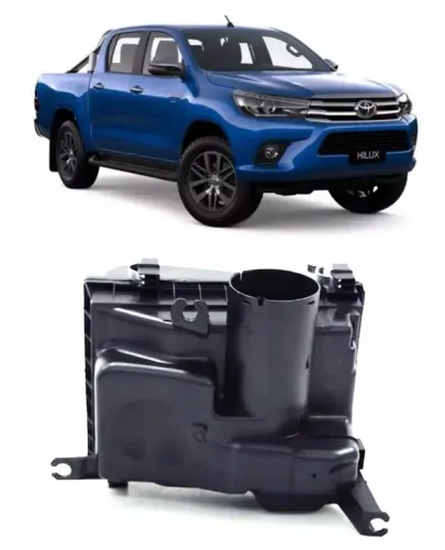 Caixa Filtro Ar Quadrada Sensor Hilux SW4 Flex 2016 a 2020