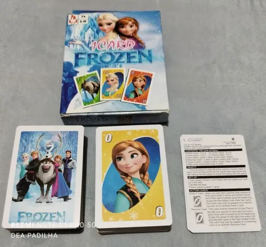 Jogo Uno Frozen
