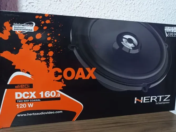 Alto falante Hertz 6" DCX 160.3 120W italiano instalado