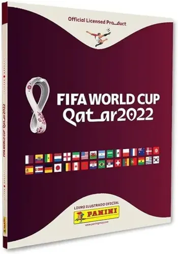 Álbum Copa do Mundo 2022 - Capa Dura