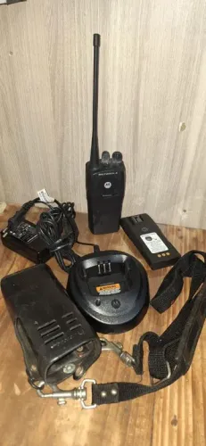 Rádio Motorola EP350s UHF Completo