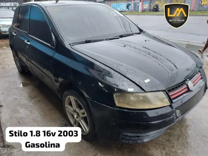 sucata para venda de peças stilo 1.8 16V 2003 gasolina