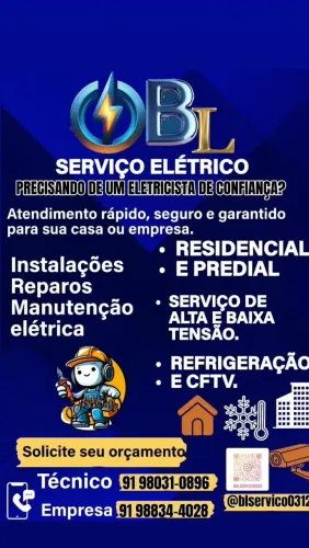 Serviço Elétricos em Geral ?