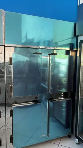 GELADEIRA 04 PORTAS INOX 120X65X205