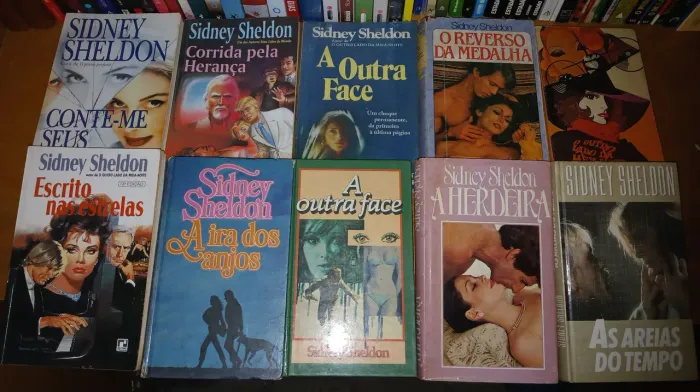 Coleção de Livros Sidney Sheldon.
